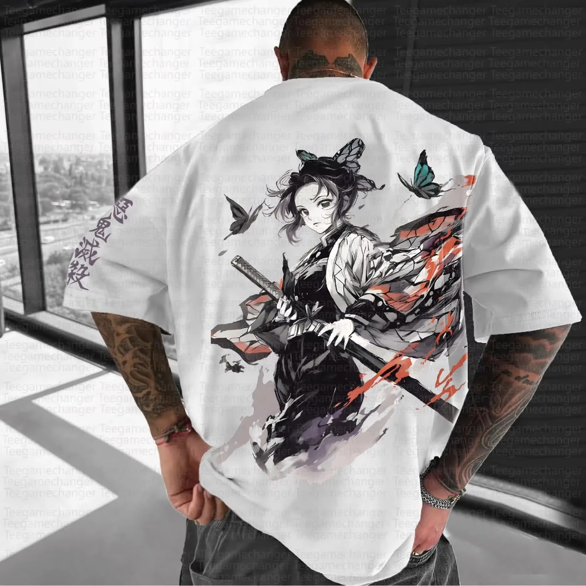 Good Streetwear Brand - Demon Slayer Anime 2025 Kaos Hitam