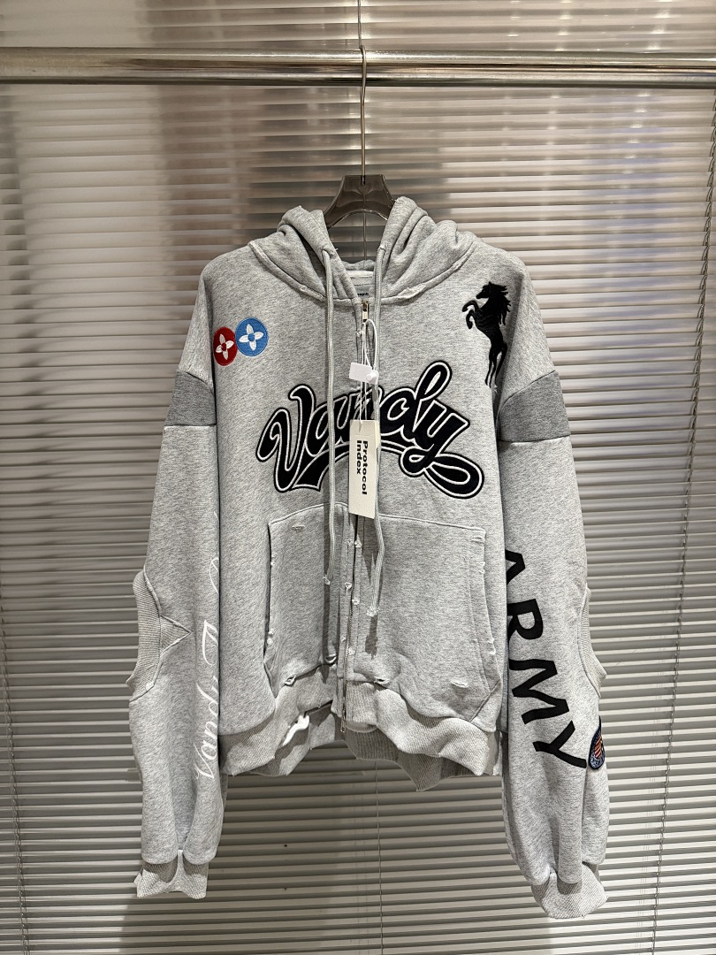 Streetwear Brand Collabs - Hoodie Zip Up Kolaborasi Fashion Brand