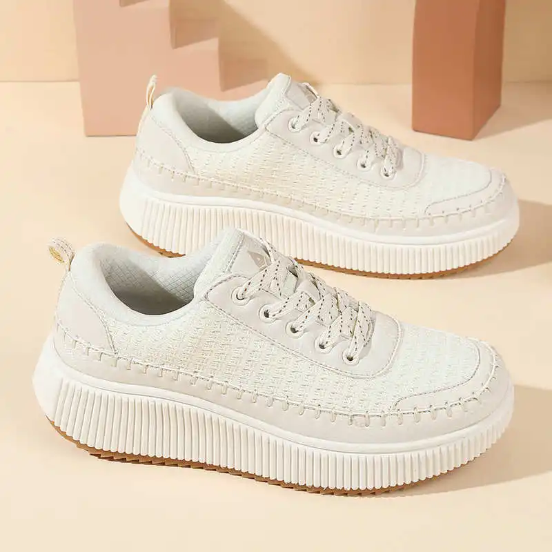 Streetwear Brand Popular - Sepatu kets flat wanita, sepatu Sneakers