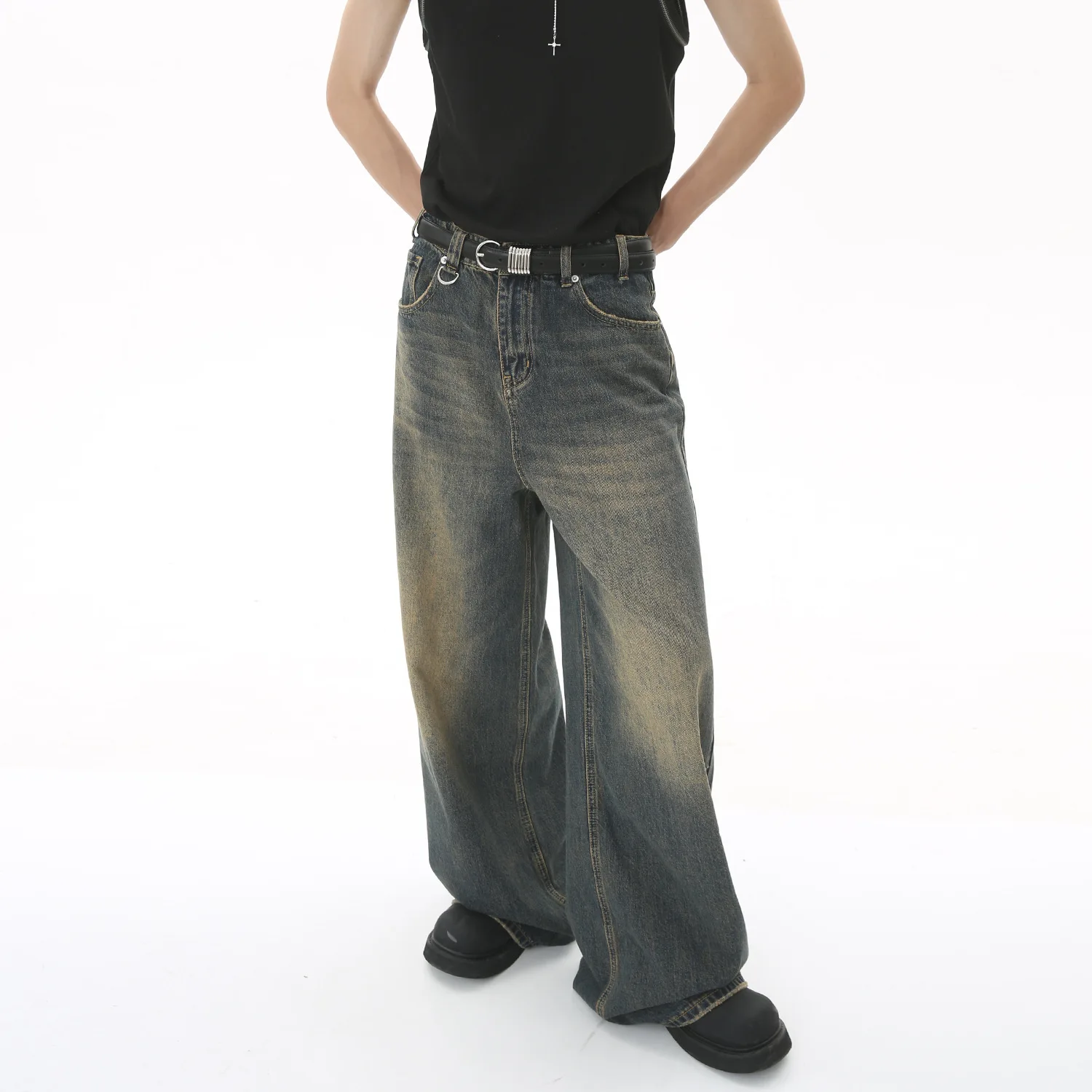 Streetwear Brand Popular - Celana Jeans Pria Model Baggy Straight