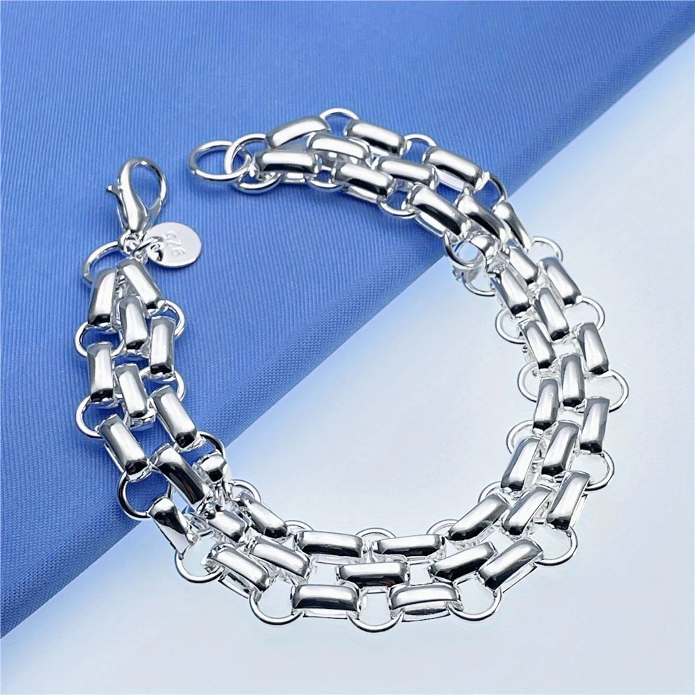 Gelang Rantai Temperamen Perak - Streetwear Brand Popular ulasan dan harga