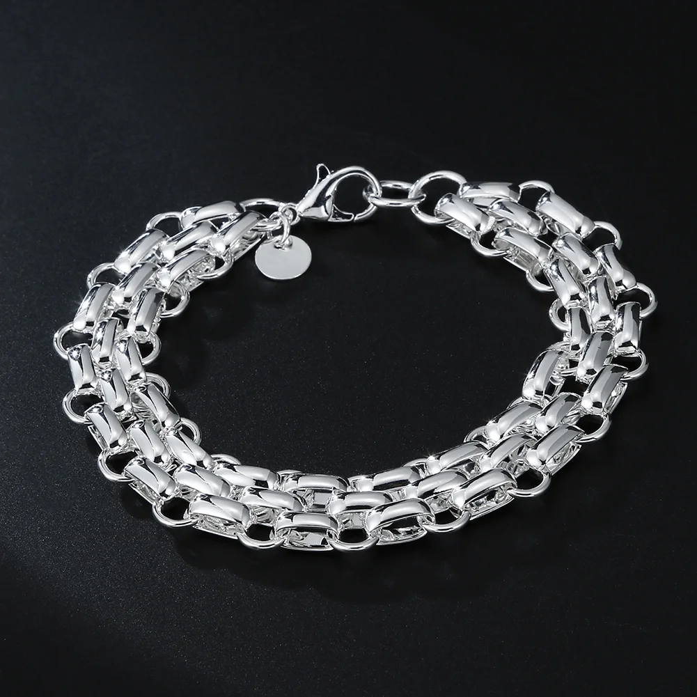 Gelang Rantai Temperamen Perak - Streetwear Brand Popular ulasan dan harga