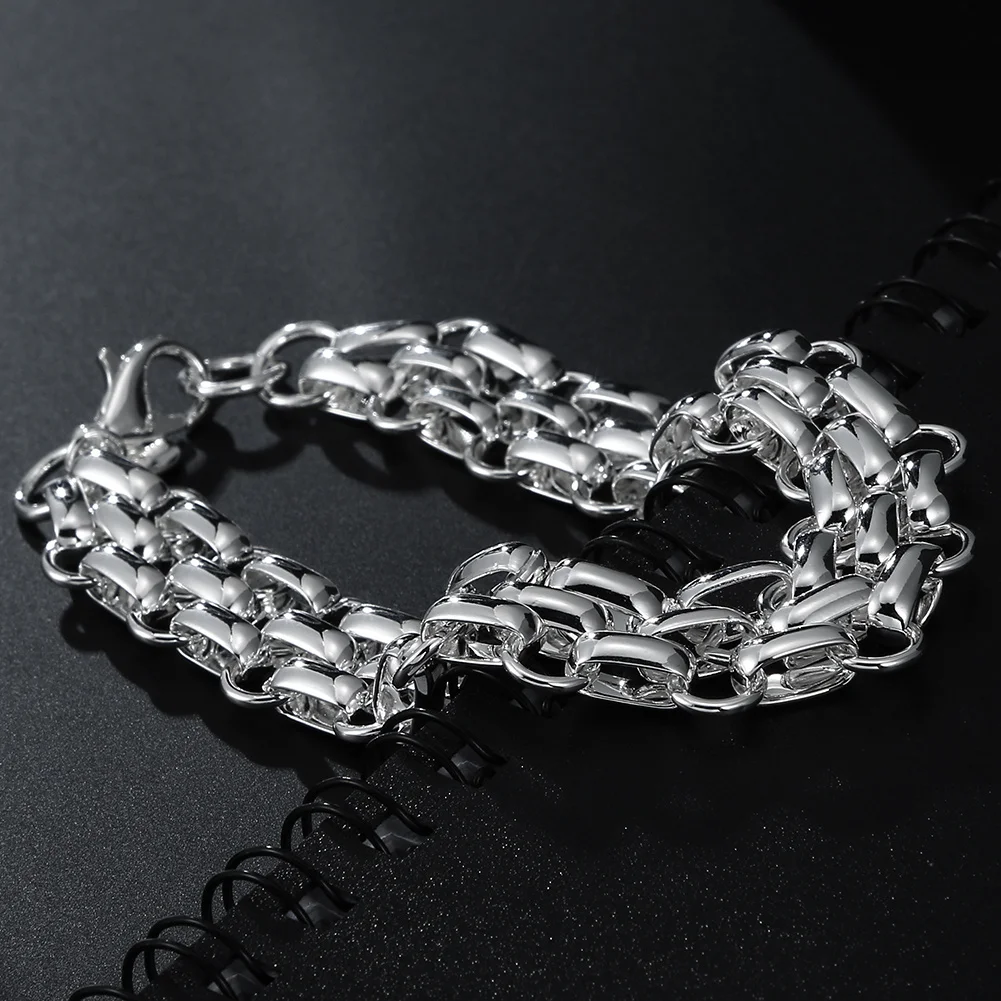 Gelang Rantai Temperamen Perak - Streetwear Brand Popular ulasan dan harga