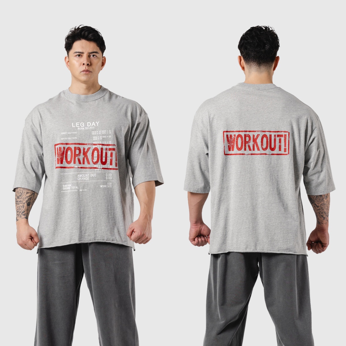 Kaos Ring Big White Fitness Tr - Streetwear Brand Rings ulasan dan harga