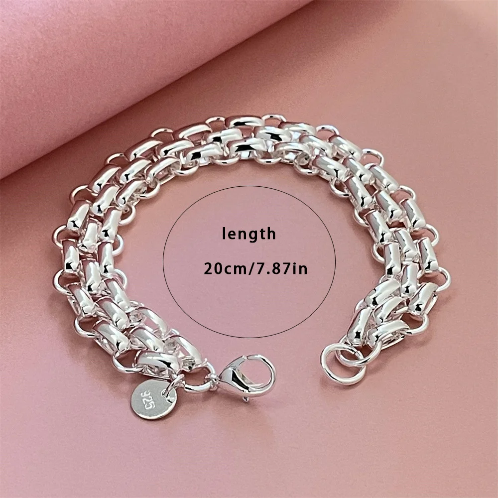 Gelang Rantai Temperamen Perak - Streetwear Brand Popular ulasan dan harga