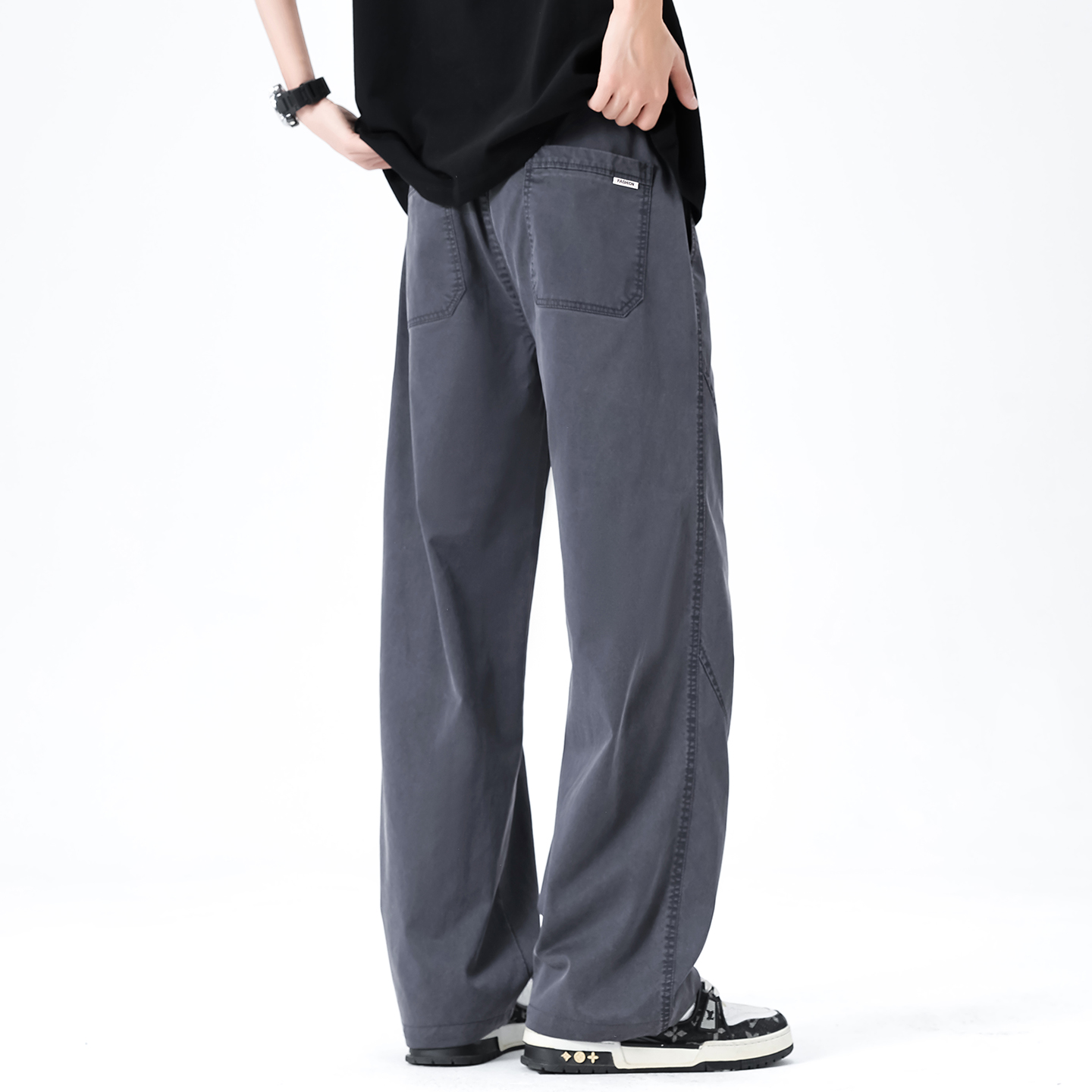 Pakaian Bermerek Celana Kaki L - Streetwear Brand Designer ulasan dan harga