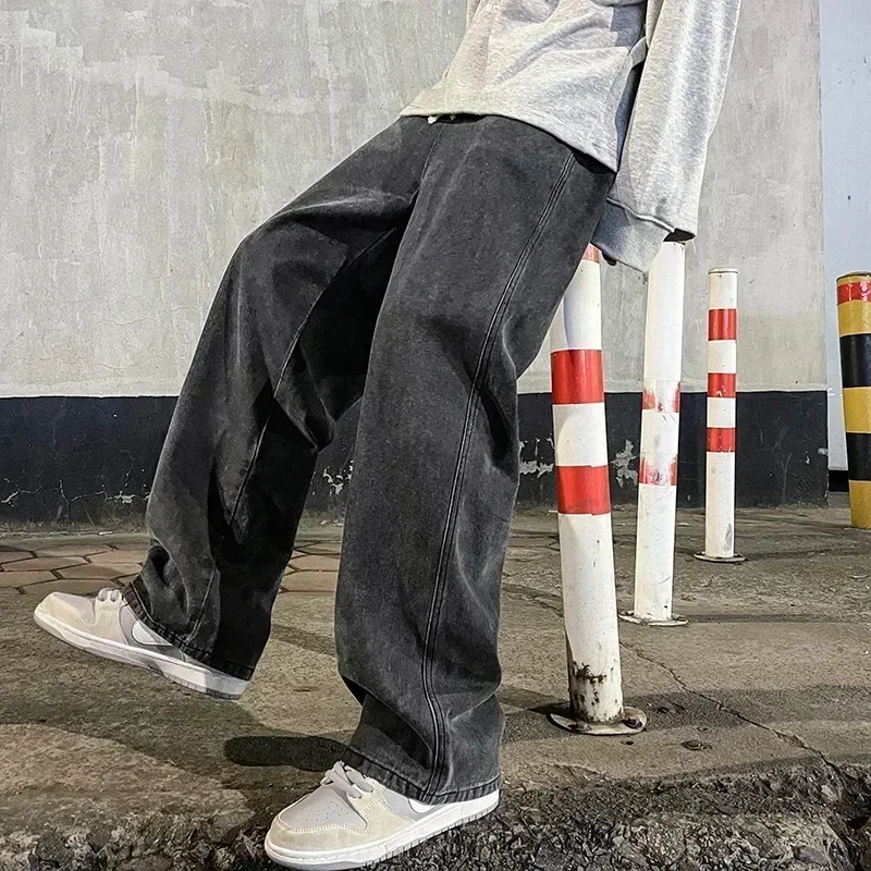 Celana Jeans Longgar Streetwea - Streetwear Clothing Brand ulasan dan harga