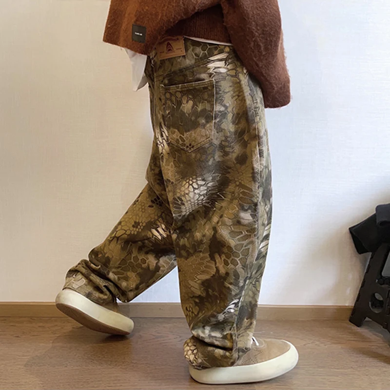 Celana Denim jalanan pria, Jea - Streetwear Brand Popular ulasan dan harga