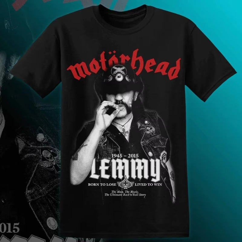 Kaus MOTÖRHEAD LEMMY Kaus Y2k  - Streetwear Clothing Brand ulasan dan harga