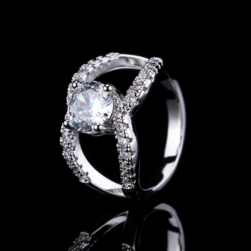 Cincin berlian Zirconia berkil - Streetwear Brand Rings ulasan dan harga