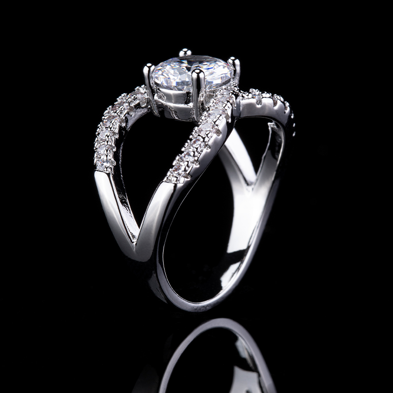 Cincin berlian Zirconia berkil - Streetwear Brand Rings ulasan dan harga