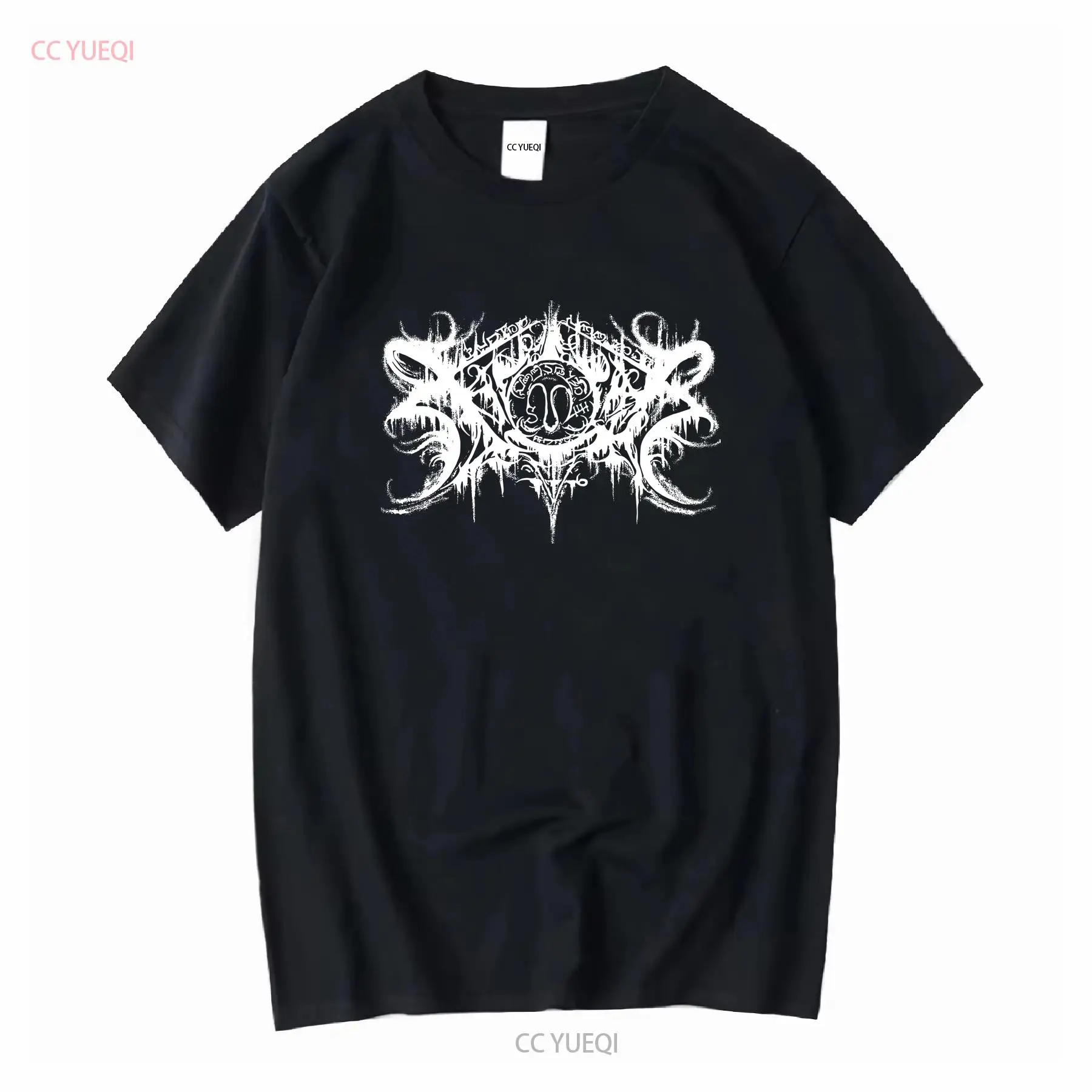 XASTHUR Kaus Baru Hitam Metal  - Brand Of Streetwear ulasan dan harga