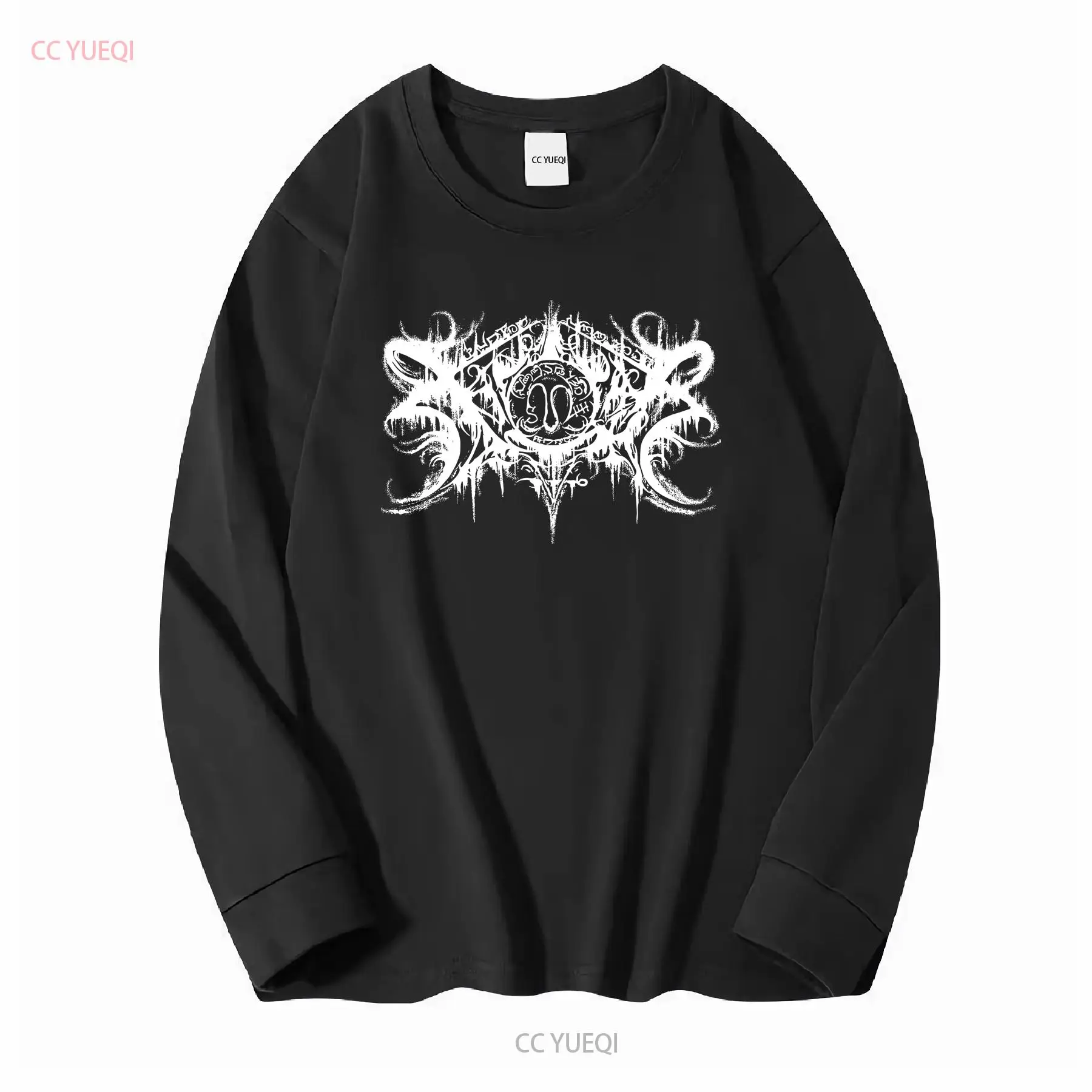 XASTHUR Kaus Baru Hitam Metal  - Brand Of Streetwear ulasan dan harga