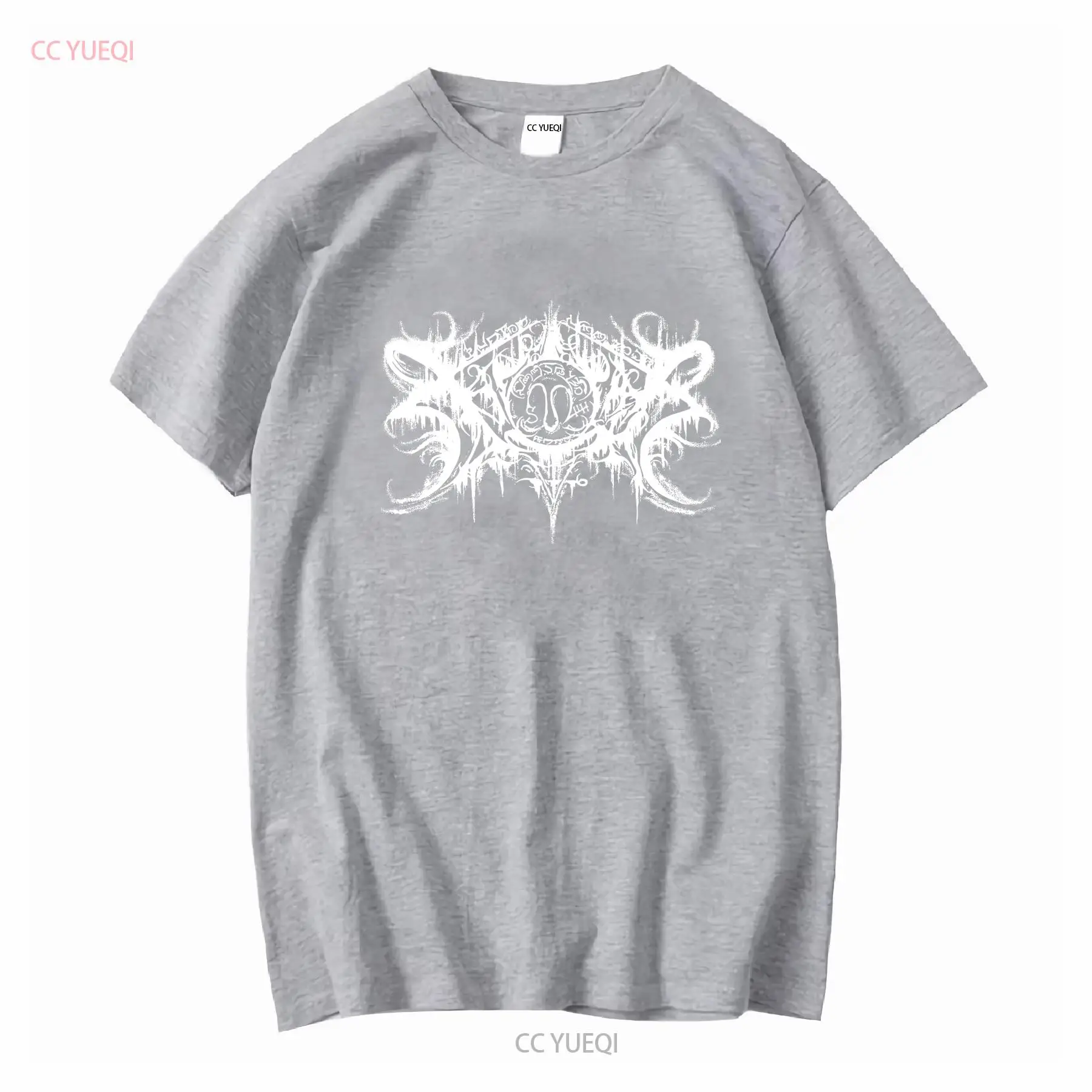 XASTHUR Kaus Baru Hitam Metal  - Brand Of Streetwear ulasan dan harga