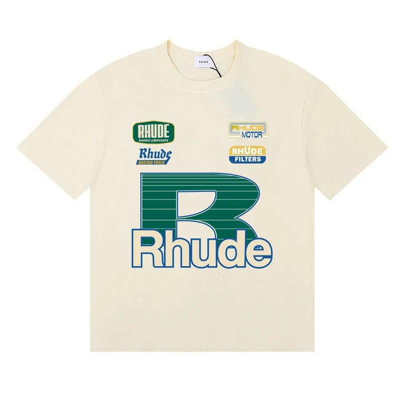 Kaus Merek Streetwear Rhude Ka - Streetwear Brand Logo ulasan dan harga