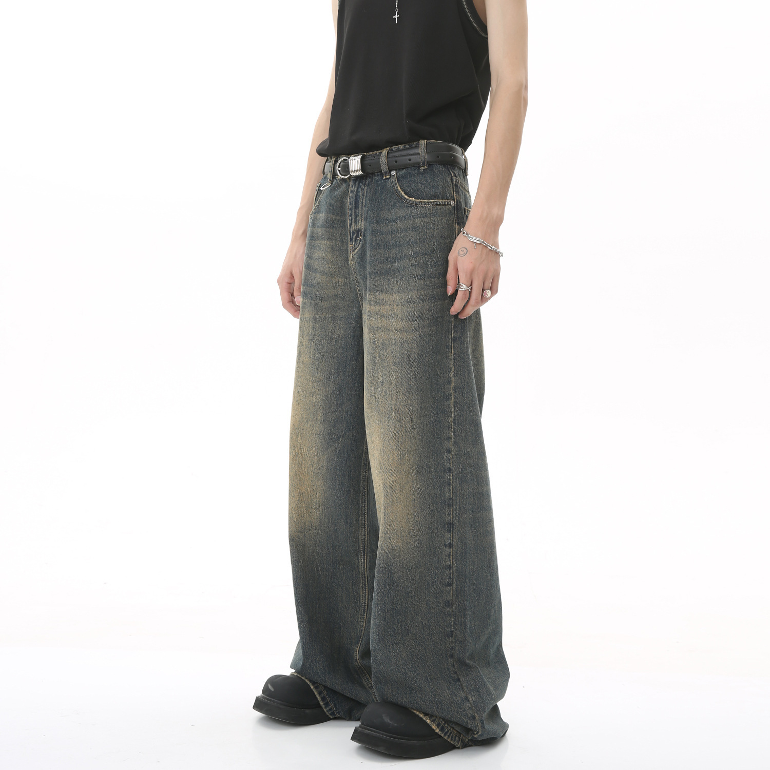Celana Jeans Pria Model Baggy  - Streetwear Brand Popular ulasan dan harga