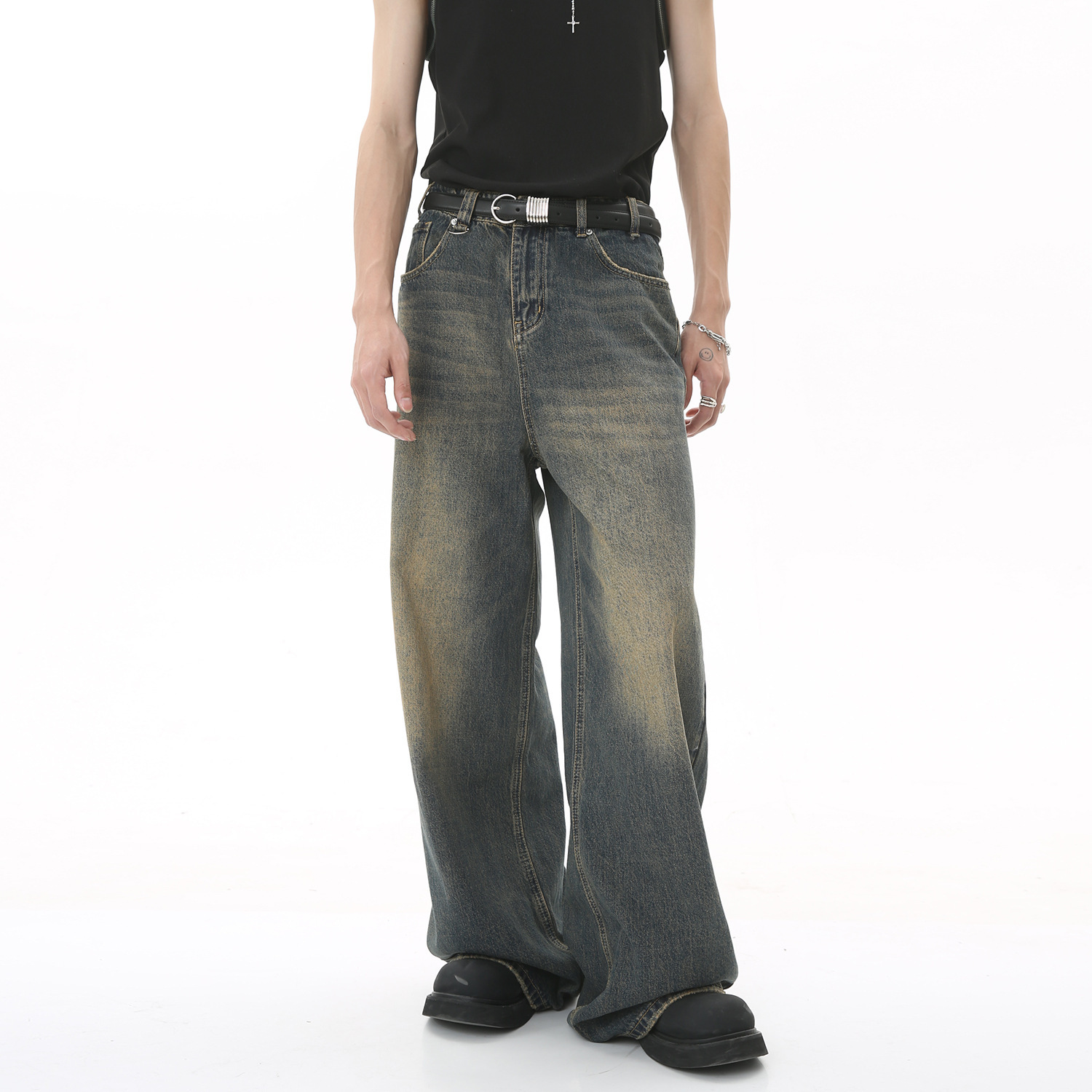 Celana Jeans Pria Model Baggy  - Streetwear Brand Popular ulasan dan harga